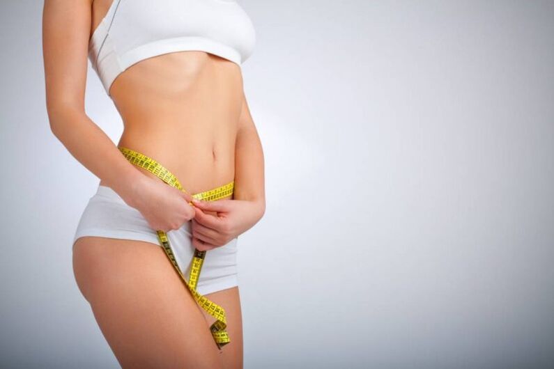 medindo a cintura durante uma dieta de rega