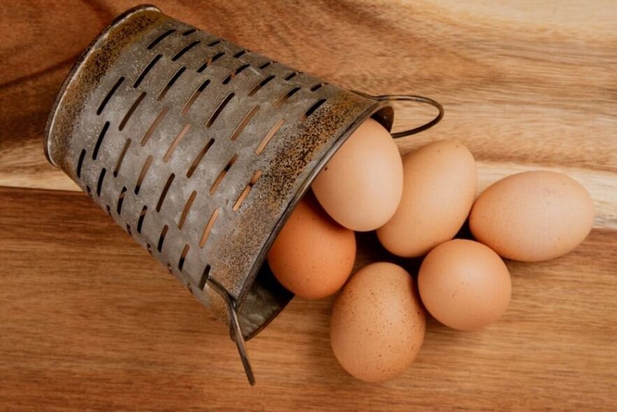 ovos de galinha para perda de peso